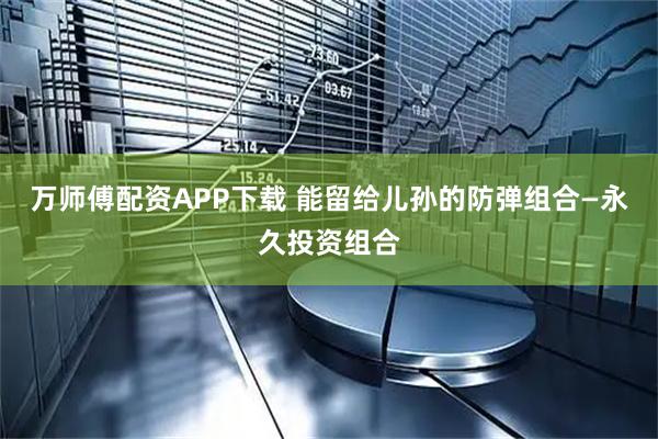 万师傅配资APP下载 能留给儿孙的防弹组合—永久投资组合